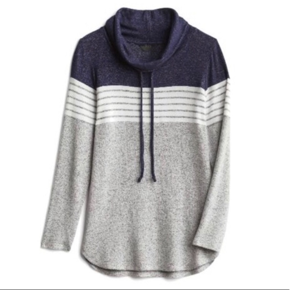 MIX by 41 Hawthorn cowl neck brushed knit sweater